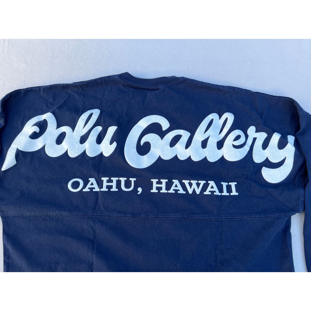 Spirit‎ Jersey Polu Gallery Oahu Hawaii Navy Long Sleeve T Shirt Mens S